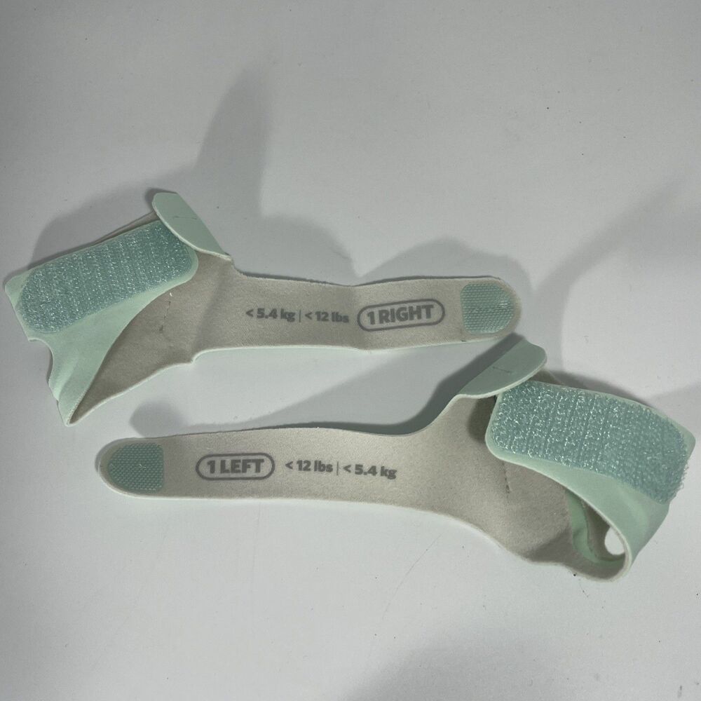 Owlet Dream Owlet Smart 3 Sock Replacement Left And Right Size 1 Green - Picture 2 of 4